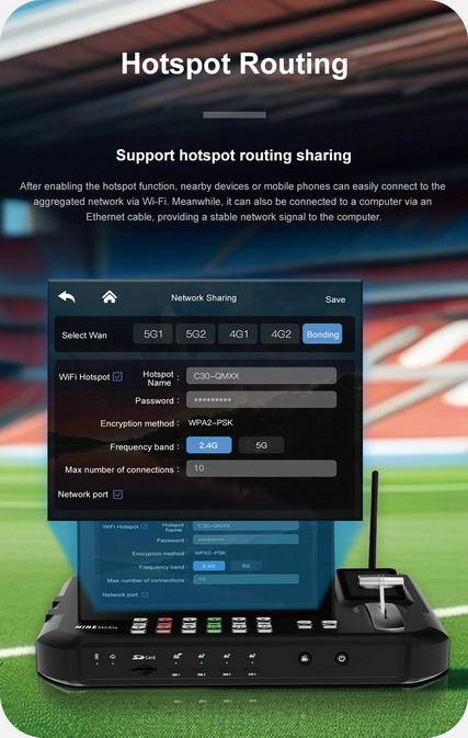 Mine R20 5G Bonding Video Switcher